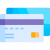 icon of a two credit cards overlapping