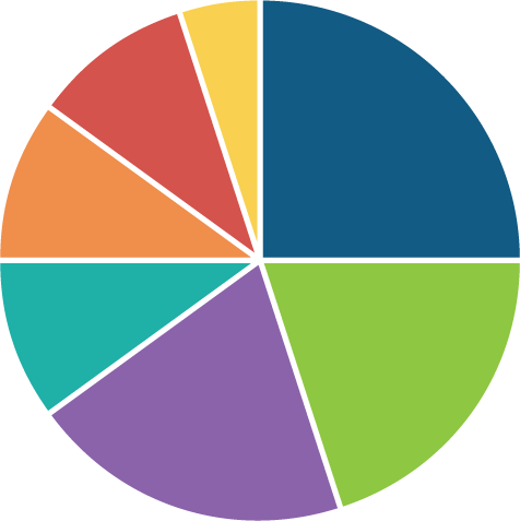 pie chart with Member Loyalty Cash qualifications