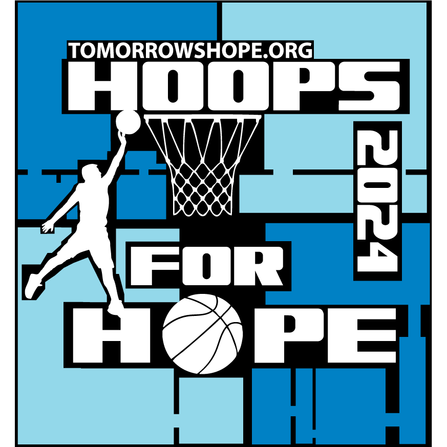 Logo for Tomorrow's Hope Hoops for Hope 2024