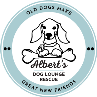 Logo for Albert's Dog Lounge