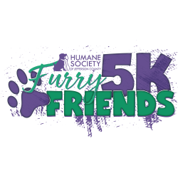 Logo for Furry Friends 5K